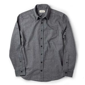 Taylor Stitch/Stetson Limited Edition Mechanic Shirt Slate Herringbone M